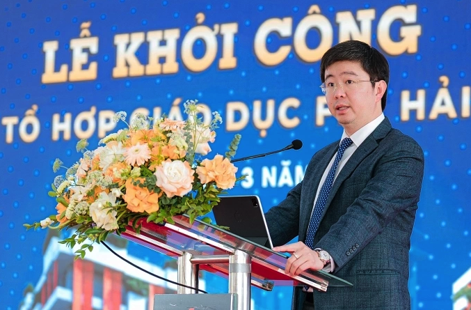Khởi c&ocirc;ng tổ hợp gi&aacute;o dục quy m&ocirc; 5.800 học sinh, sinh vi&ecirc;n tại Hải Ph&ograve;ng - Ảnh 1.
