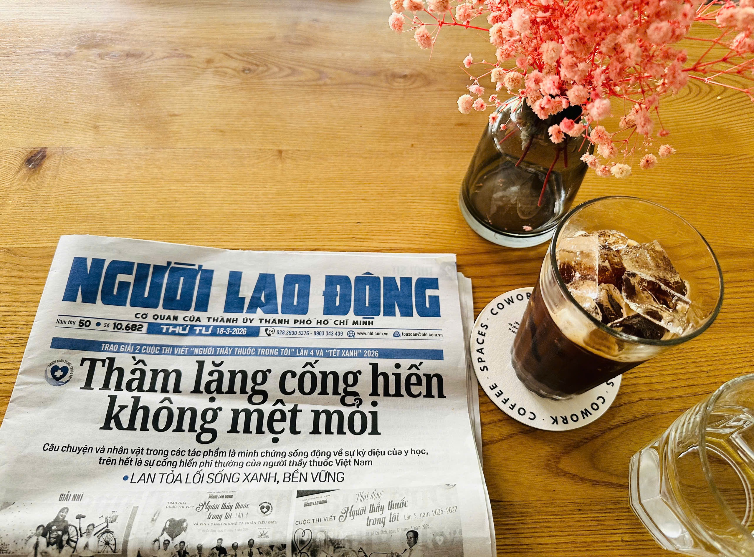 C&agrave; ph&ecirc;, B&aacute;o Người Lao Động v&agrave; t&ocirc;i - Ảnh 1.