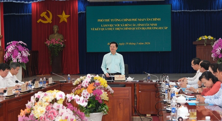 Ph&oacute; Thủ tướng Mai Văn ch&iacute;nh y&ecirc;u cầu T&acirc;y Ninh khắc phục t&igrave;nh trạng thiếu c&aacute;n bộ cơ sở - Ảnh 2.