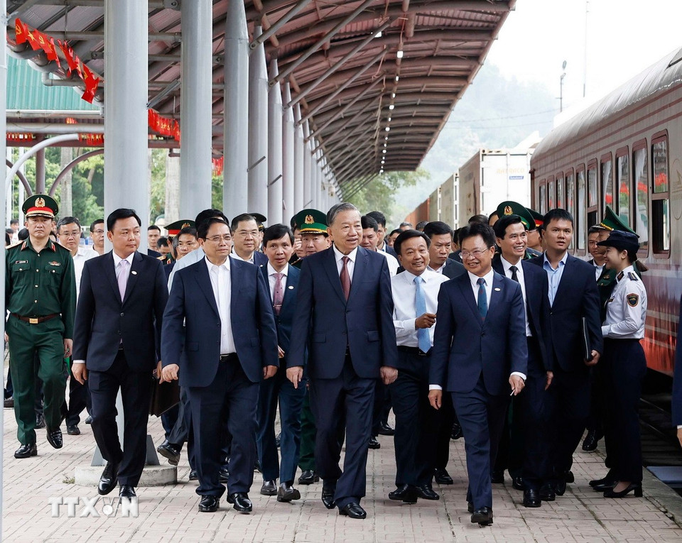 Tổng Bí thư: Đường sắt kết nối Việt Nam - Trung Quốc phải là một đột phá chiến lược - Ảnh 4.