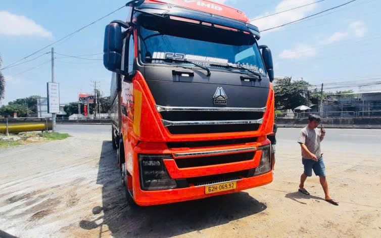 Công an Tây Ninh thông tin về chiếc xe tải bị tước phù hiệu lưu thông qua địa bàn