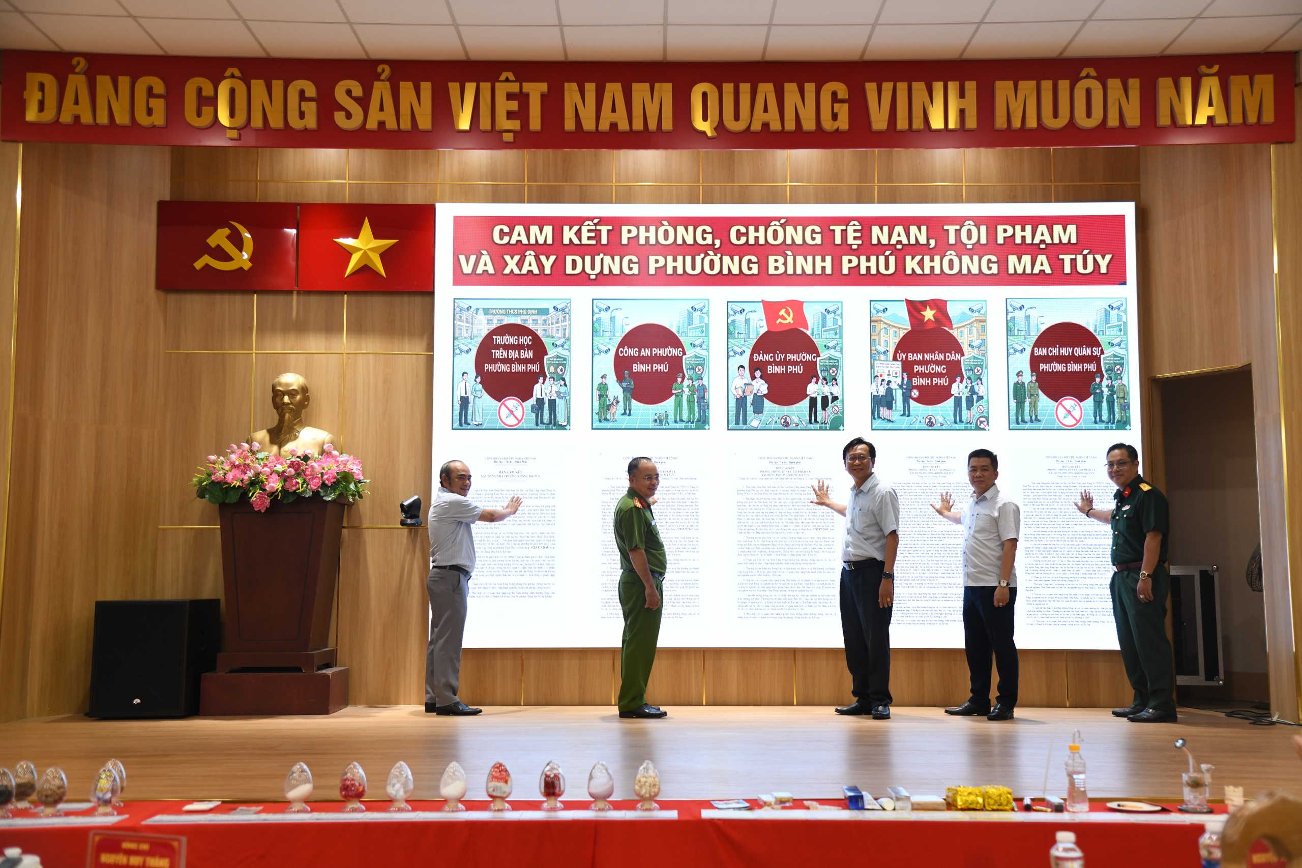 Phường Bình Phú phấn đấu là phường không ma túy vào cuối năm 2027 - Ảnh 3.