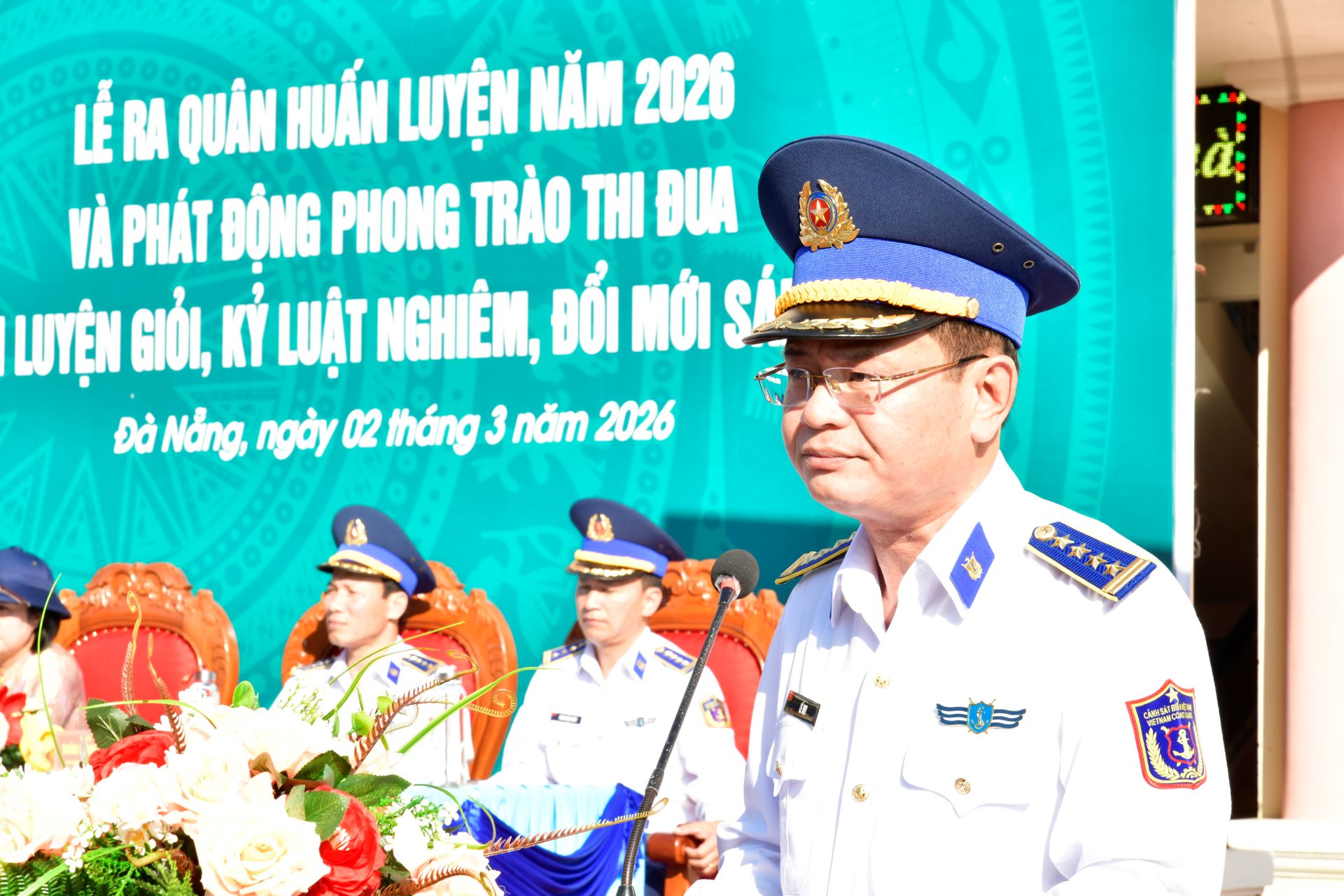 Bộ Tư lệnh V&ugrave;ng Cảnh s&aacute;t biển 2 ra qu&acirc;n huấn luyện năm 2026 - Ảnh 1.