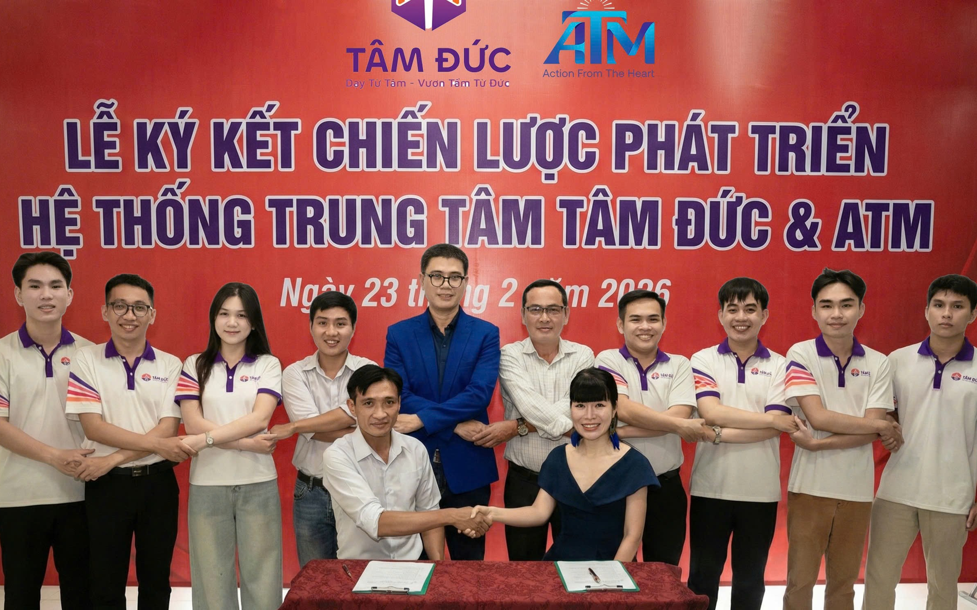Trung tâm kỹ năng ATM và Trung tâm Tâm Đức: Khát vọng nâng tầm tri thức