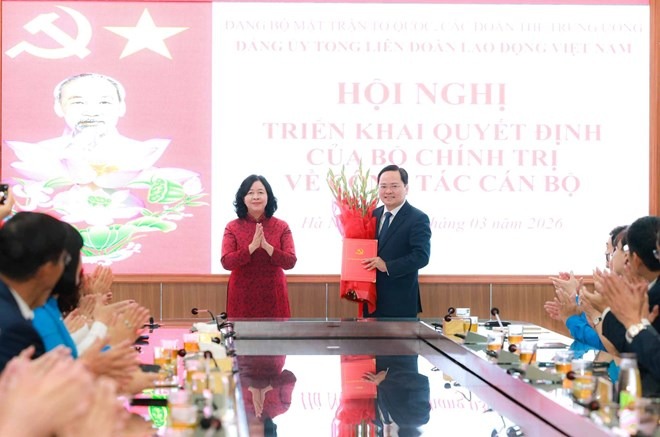 Ông Nguyễn Anh Tuấn giữ chức Bí thư đảng ủy Tổng Liên đoàn Lao động Việt Nam 2026 - Ảnh 1.