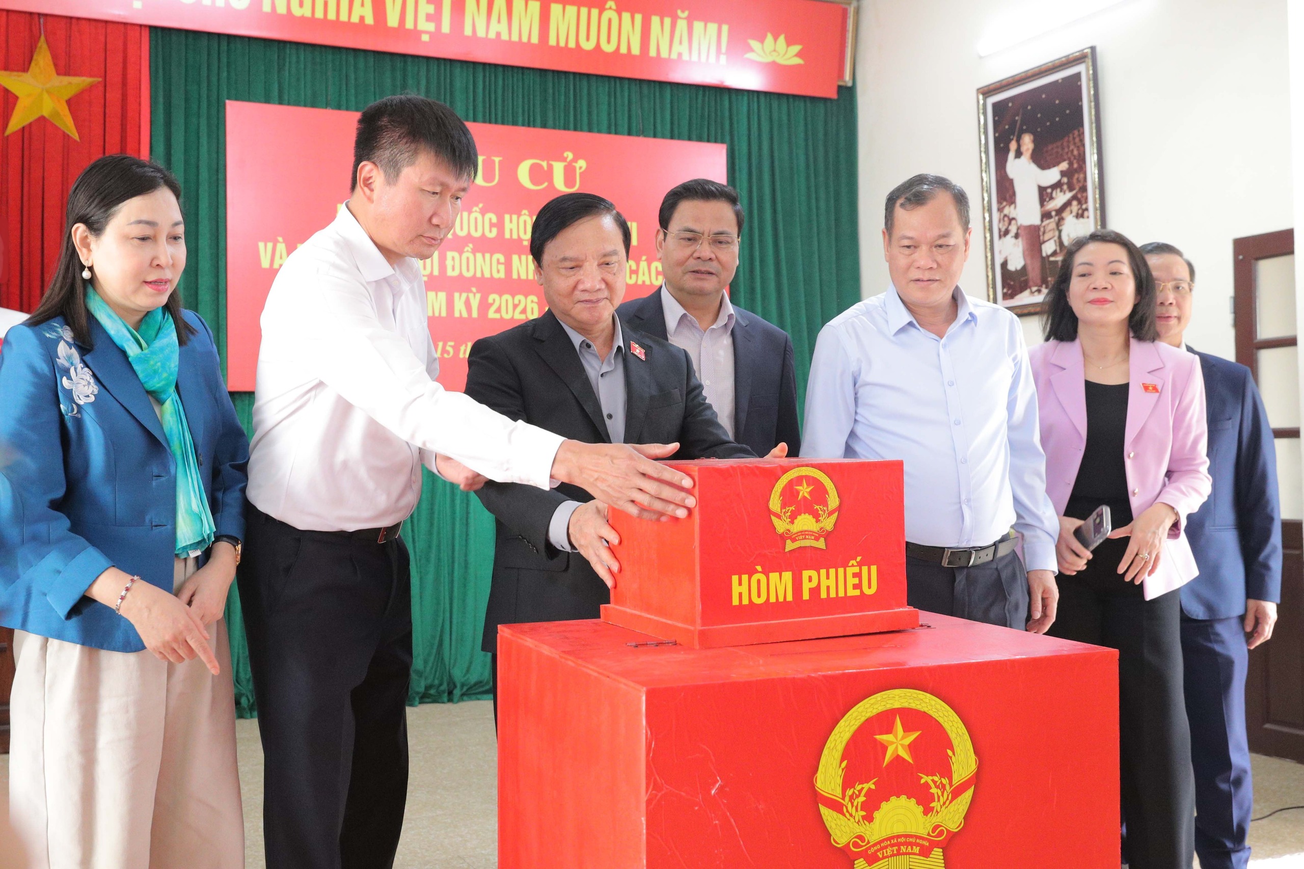 Cả hệ thống ch&iacute;nh trị sẵn s&agrave;ng cho cuộc bầu cử đại biểu Quốc hội 2026 - Ảnh 3.