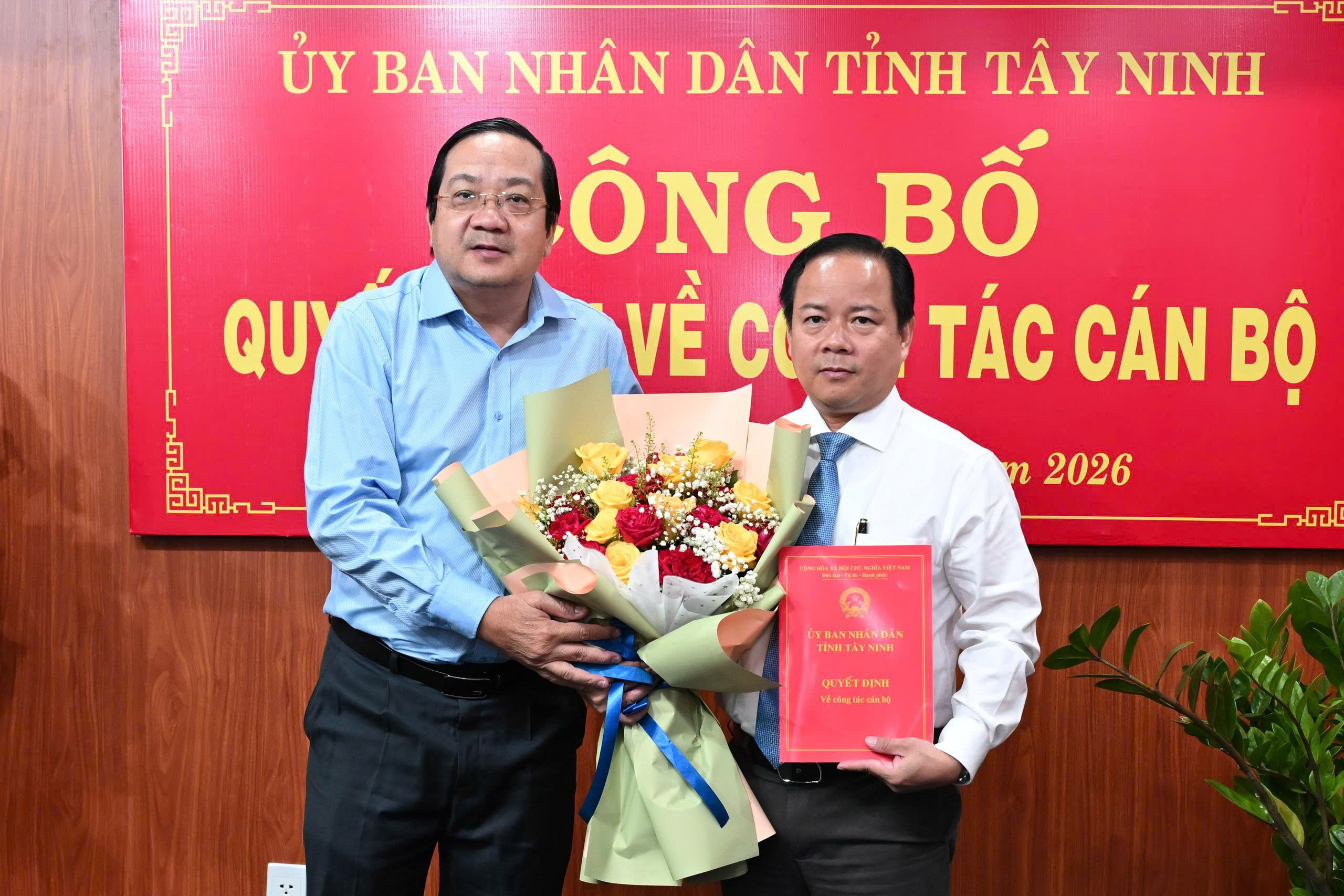 &Ocirc;ng Trương Tấn Sơn được bổ nhiệm Gi&aacute;m đốc Sở C&ocirc;ng Thương tỉnh T&acirc;y Ninh năm 2026 - Ảnh 3.