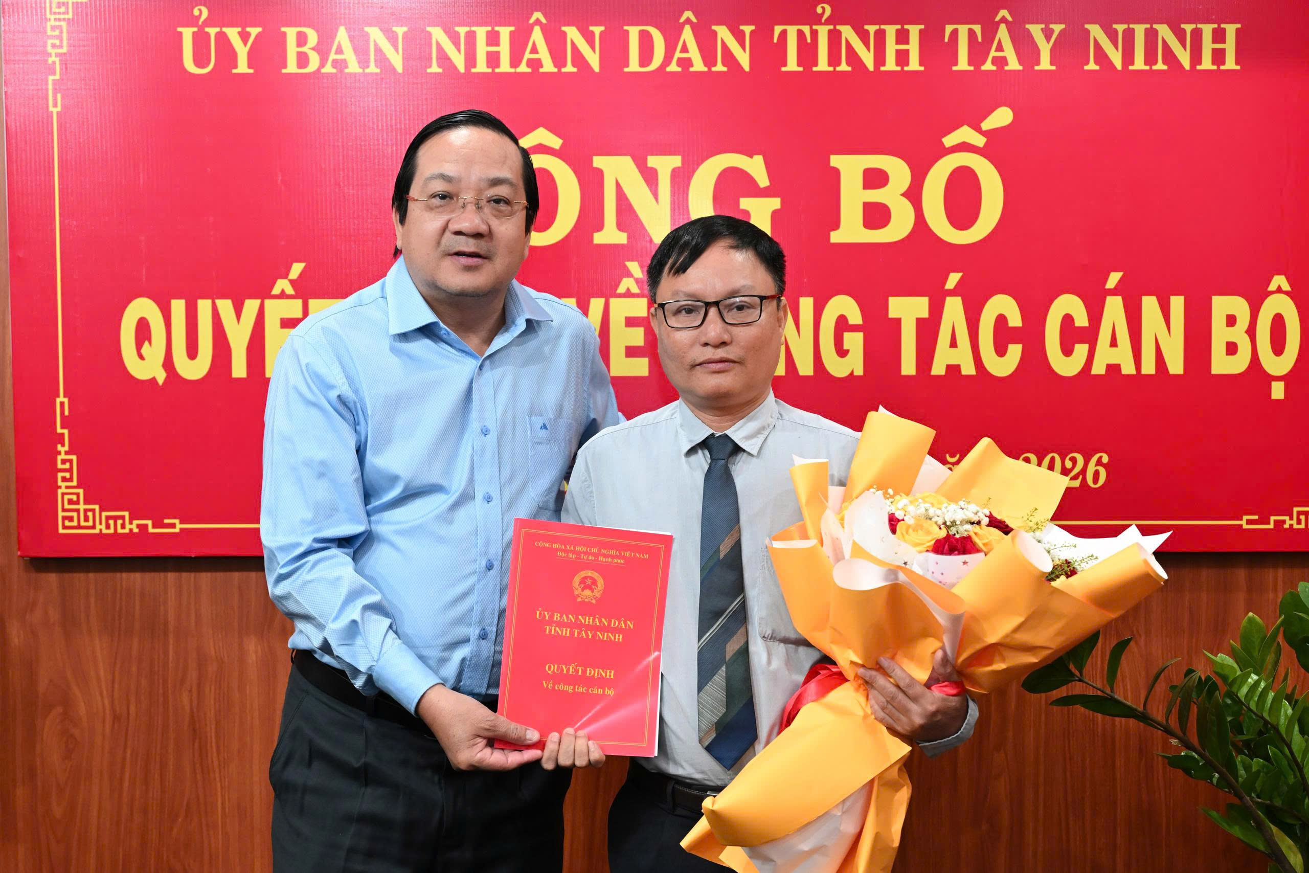 &Ocirc;ng Trương Tấn Sơn được bổ nhiệm Gi&aacute;m đốc Sở C&ocirc;ng Thương tỉnh T&acirc;y Ninh năm 2026 - Ảnh 1.