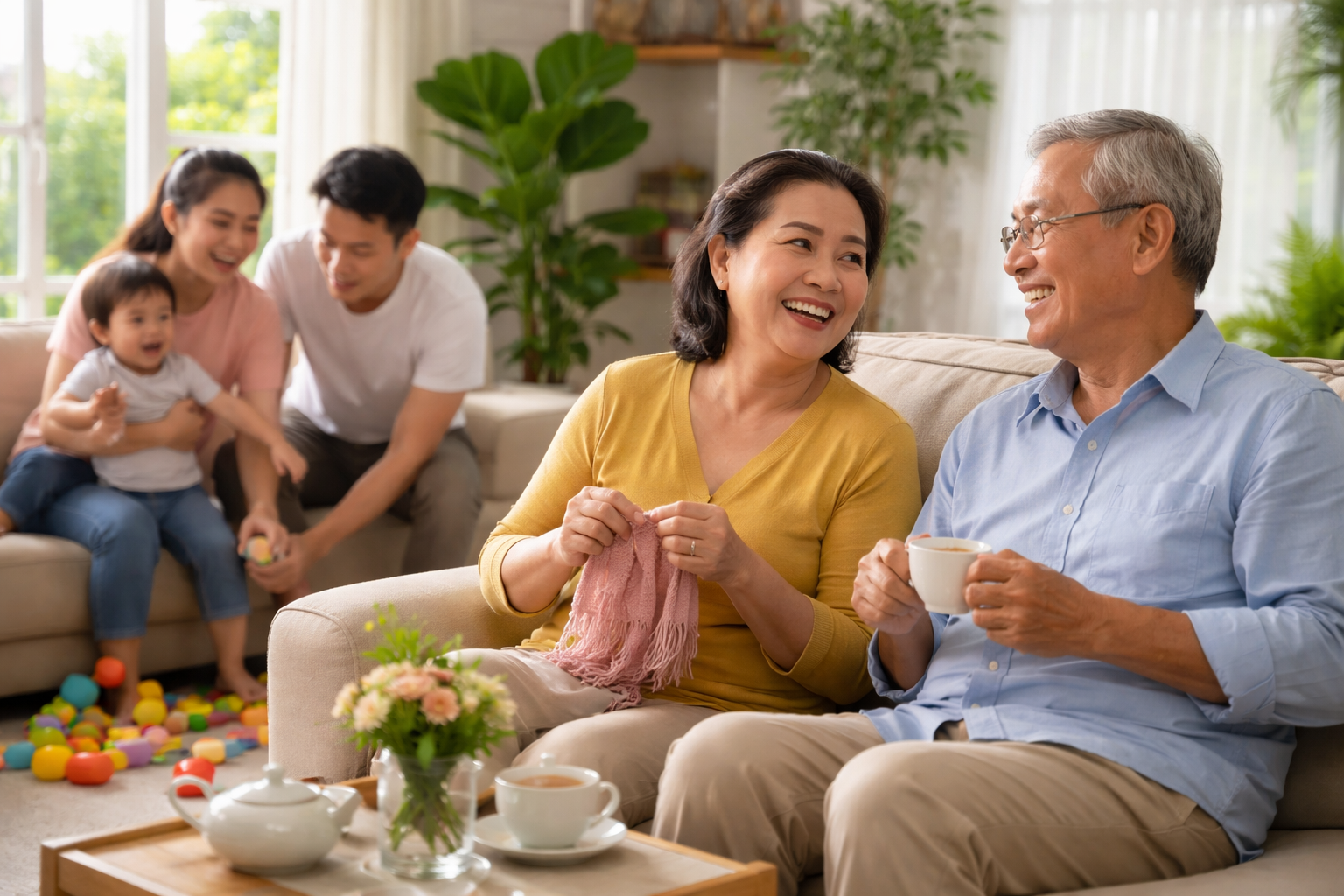 Khi &ocirc;ng b&agrave; t&igrave;m hạnh ph&uacute;c ri&ecirc;ng - Ảnh 1.
