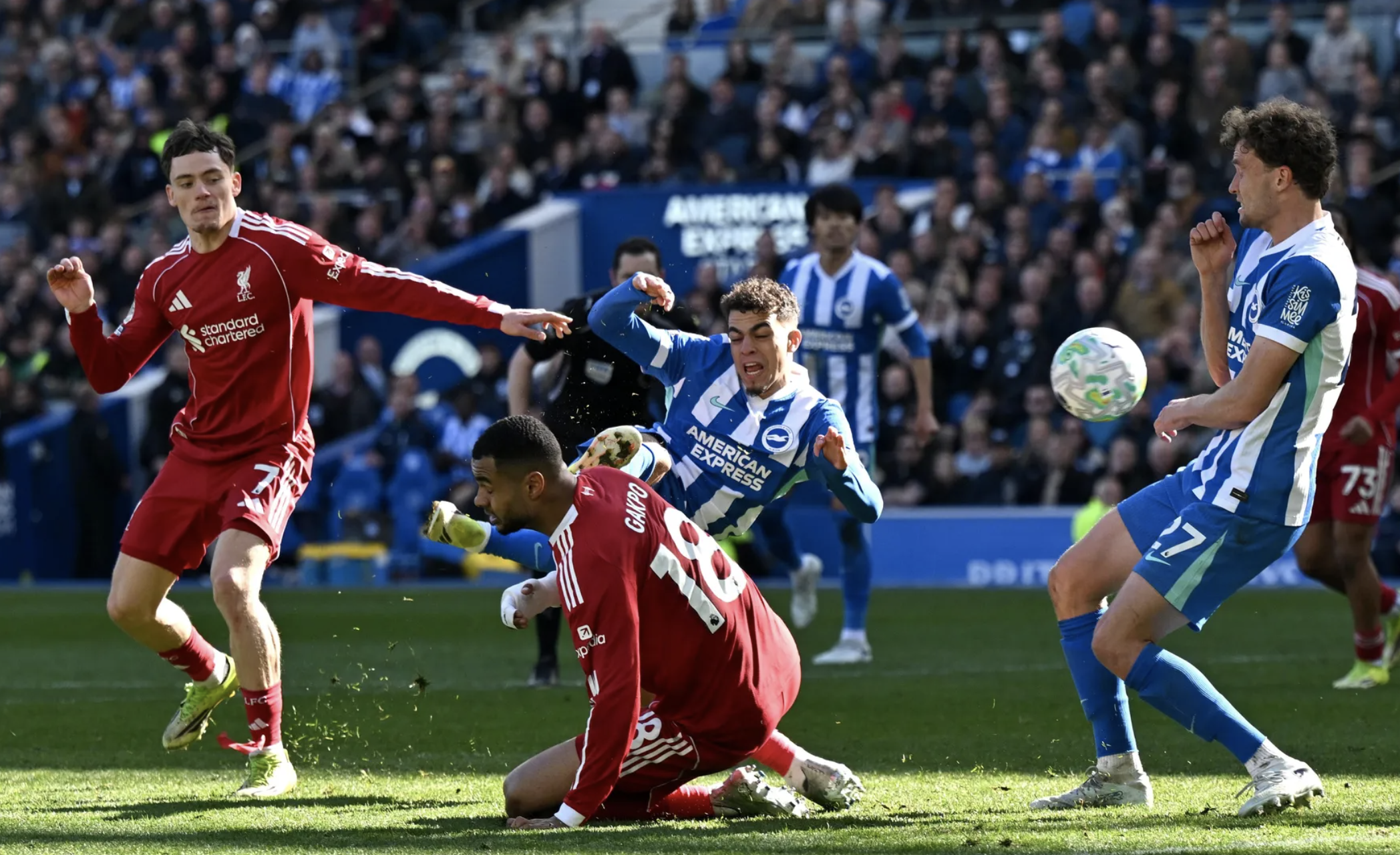 "Lão tướng" Welbeck lập công, Brighton quật ngã Liverpool - Ảnh 6.