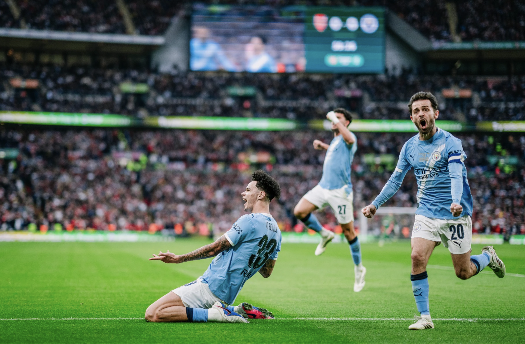 O'Reilly bắn hạ Arsenal, Man City đoạt League Cup thứ 9 - Ảnh 6.