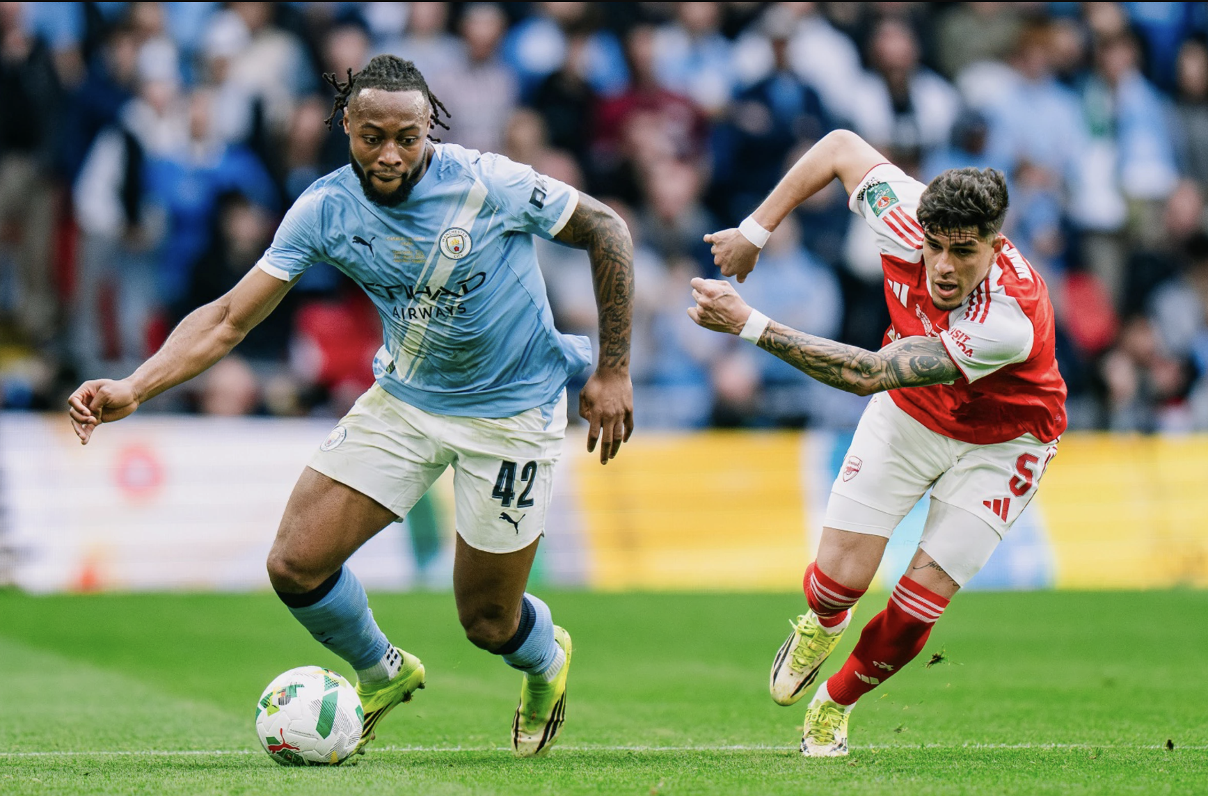 O'Reilly bắn hạ Arsenal, Man City đoạt League Cup thứ 9 - Ảnh 1.