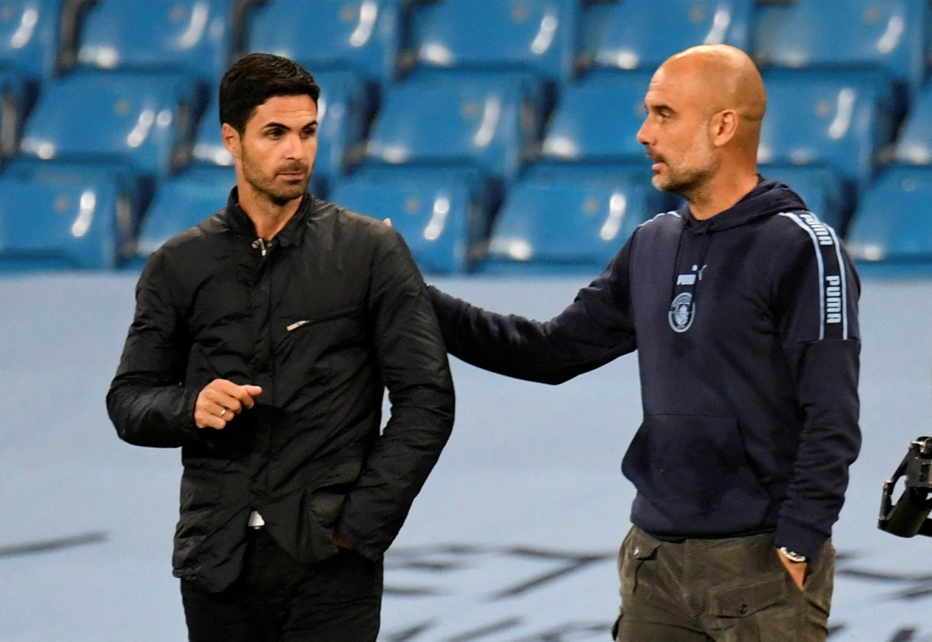 Man City hay Arsenal đang nắm lợi thế trước chung kết tại Wembley? - Ảnh 1.