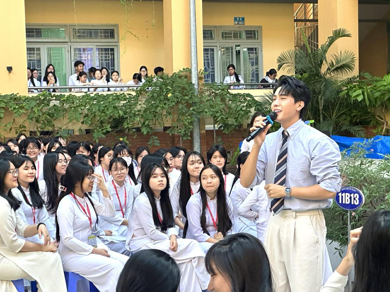 NSND Kim Xuân "truyền lửa" sân khấu học đường 2026 do Sở VHTT TP HCM tổ chức - Ảnh 5.