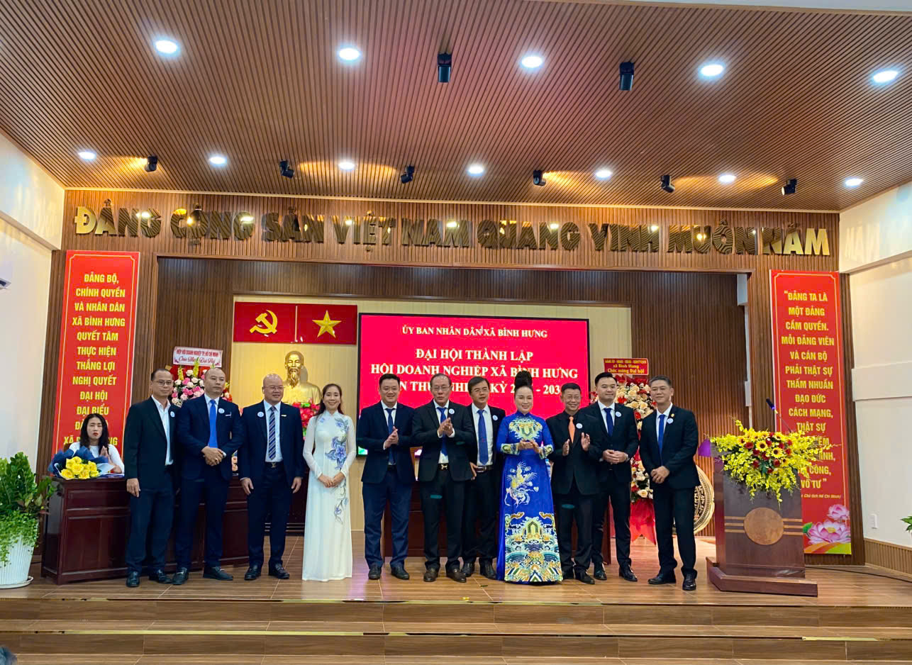 TP HCM: Đại hội Hội Doanh nghiệp x&atilde; B&igrave;nh Hưng lần thứ I - Ảnh 1.