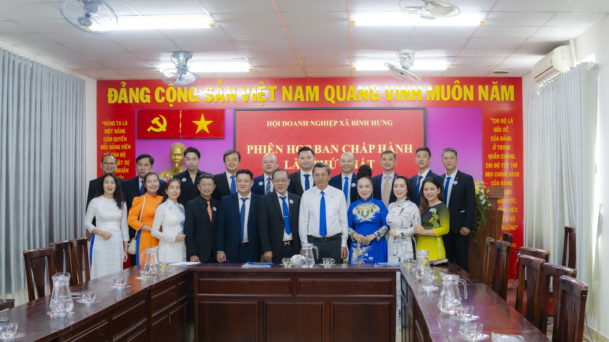 TP HCM: Đại hội Hội Doanh nghiệp x&atilde; B&igrave;nh Hưng lần thứ I - Ảnh 2.