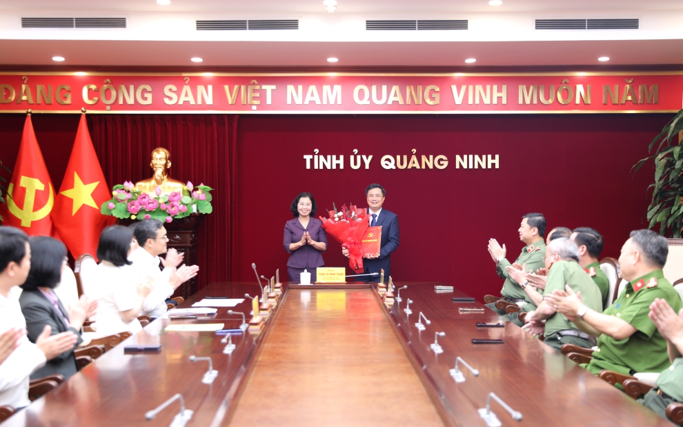 Phó Giám đốc Công an tỉnh Quảng Ninh biệt phái làm Phó Trưởng Ban Nội chính Tỉnh ủy