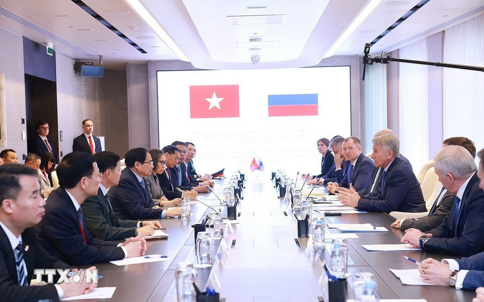 Thủ tướng Phạm Minh Chính làm việc, thúc đẩy các dự án khí LNG với Nga - Ảnh 3.