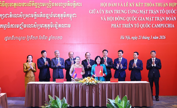 Củng cố, ph&aacute;t triển quan hệ hợp t&aacute;c Việt Nam - Campuchia - Ảnh 1.