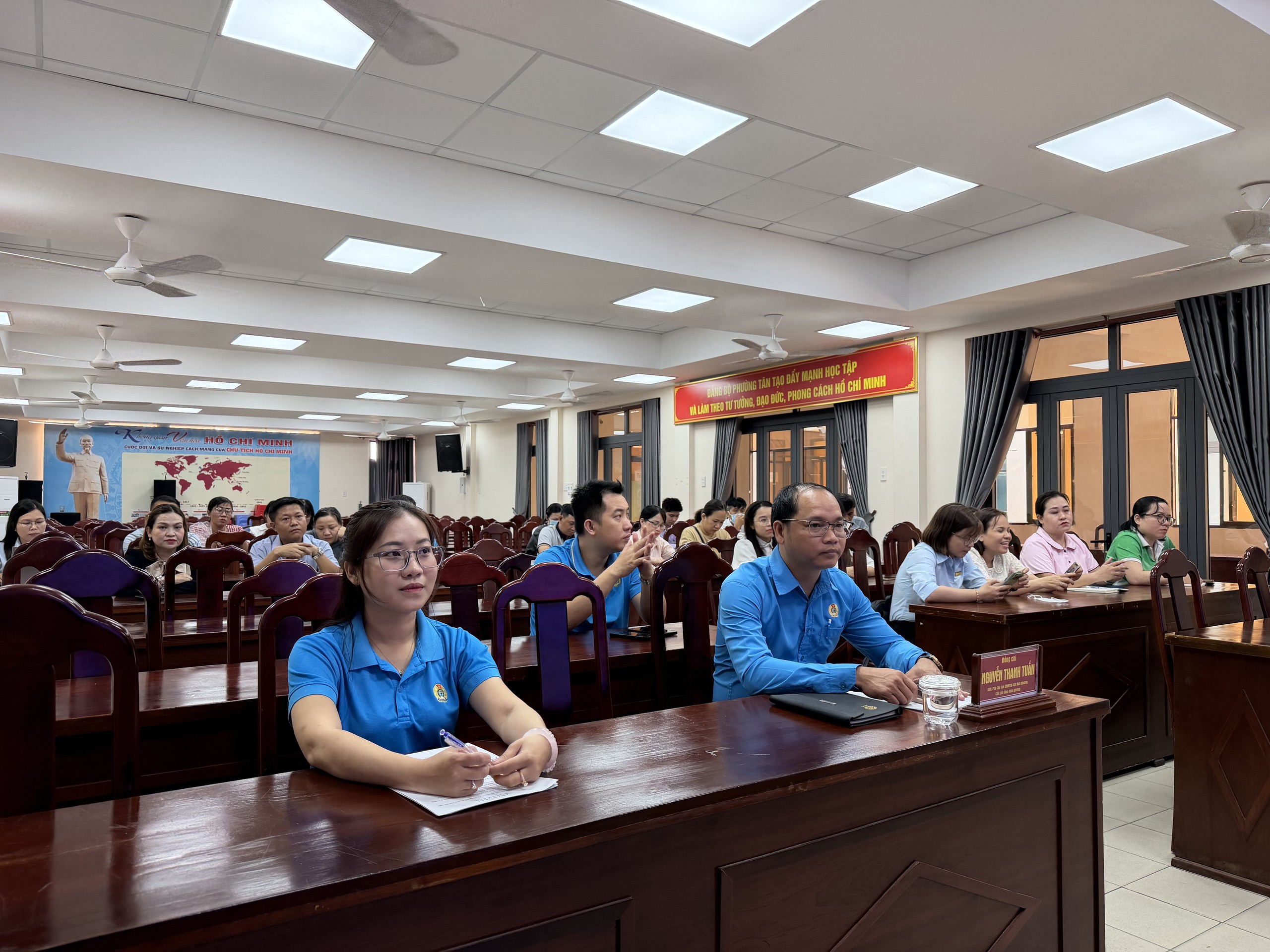 C&ocirc;ng đo&agrave;n phường T&acirc;n Tạo đẩy mạnh hoạt động chăm lo cho đo&agrave;n vi&ecirc;n, lao động - Ảnh 1.