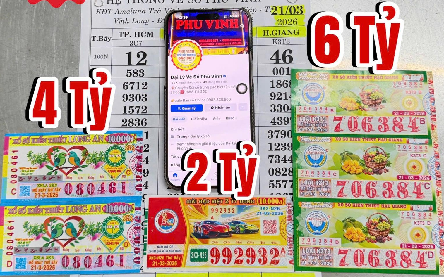 Lộ diện 4 đại lý liên tục đổi thưởng giải độc đắc xổ số miền Nam