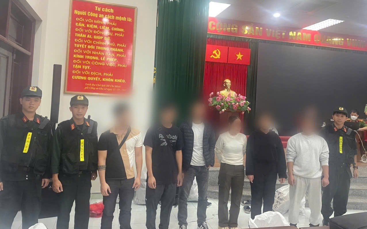 Công an TP Huế tiếp nhận 7 công dân bị Mỹ trục xuất