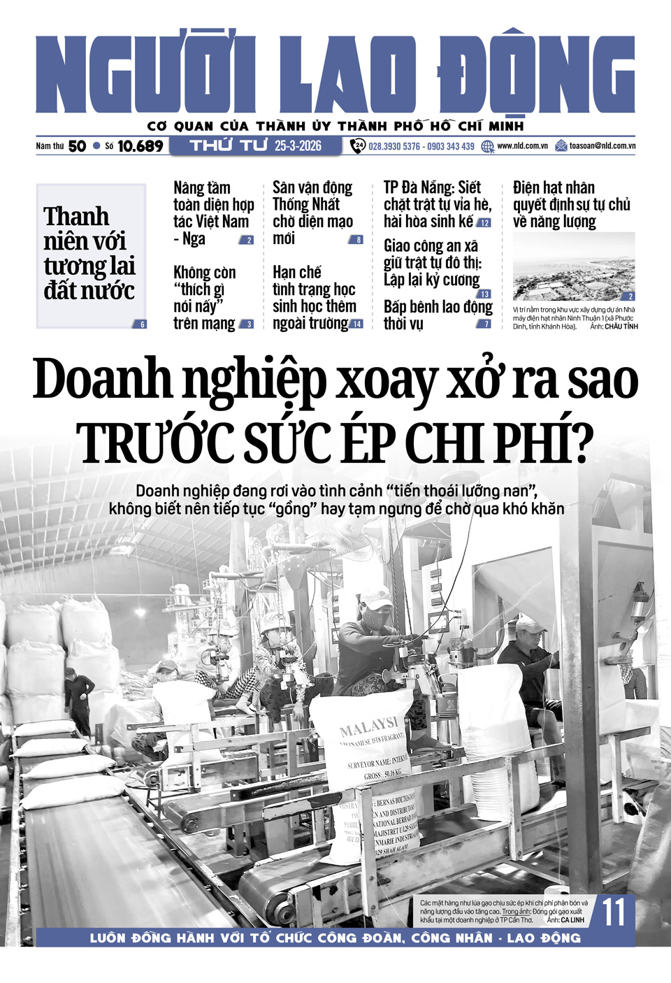 Báo in ngày 25-3: Không còn “thích gì nói nấy” trên mạng - Ảnh 1.