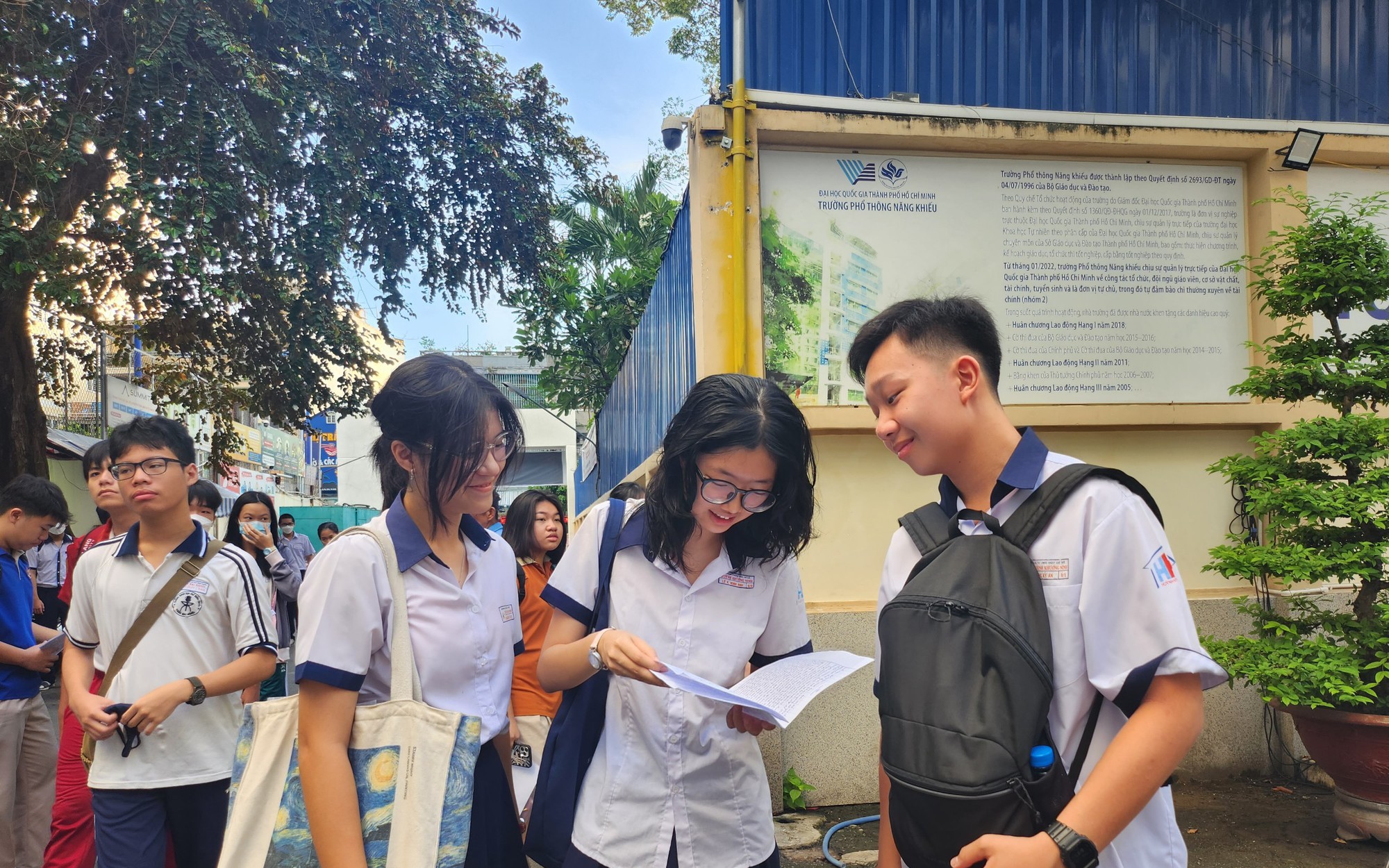 Công bố cấu trúc, đề thi minh họa lớp 10 vào Trường Phổ thông Năng khiếu