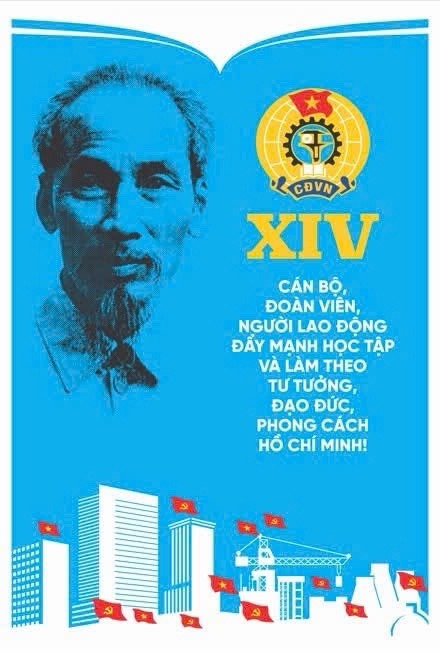 Công bố biểu trưng Đại hội XIV Công đoàn Việt Nam - Ảnh 3.