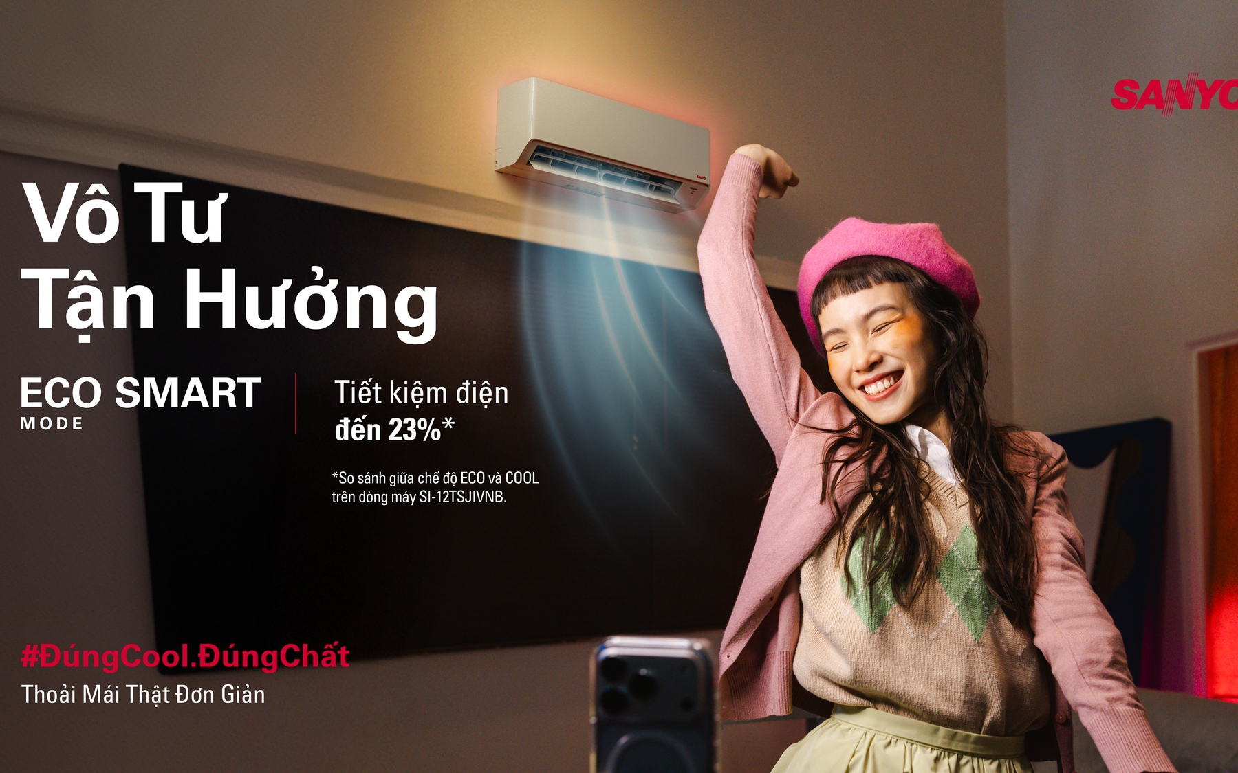 SANYO khuấy động thị trường Việt Nam với diện mạo mới