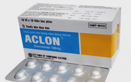 Thu hồi toàn quốc lô thuốc Aclon, ngừng kê đơn và sử dụng
