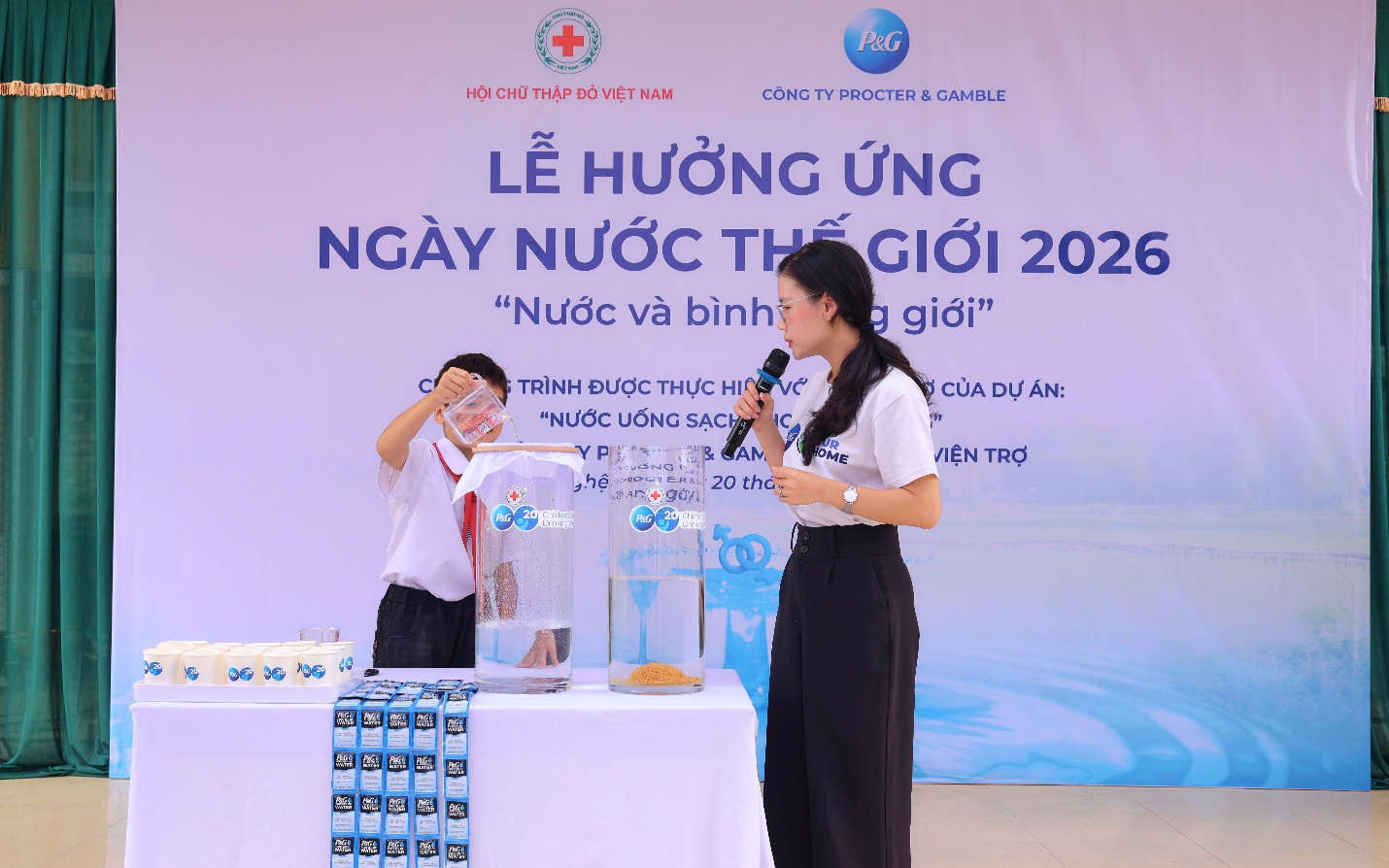 P&G tiếp tục mở rộng chương trình nước sạch tại Việt Nam