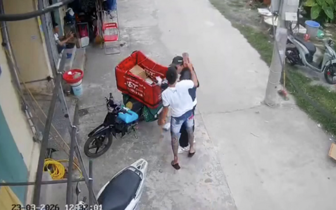 Triệu tập người hành hung, gây thương tích cho nam shipper