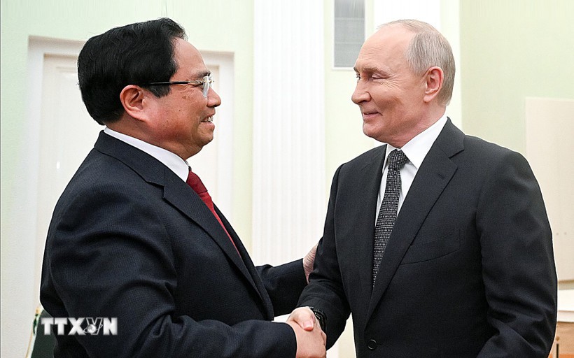 Tổng thống Nga Vladimir Putin nhận lời thăm Việt Nam