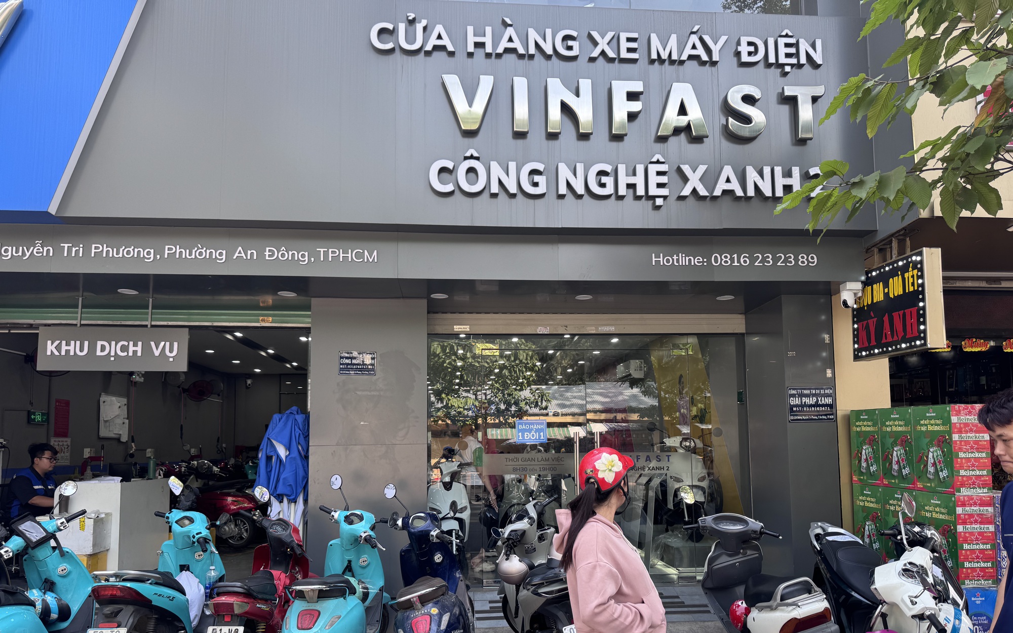 GSM miễn phí thuê, đổi pin 3 năm cho tài xế Xanh SM Bike