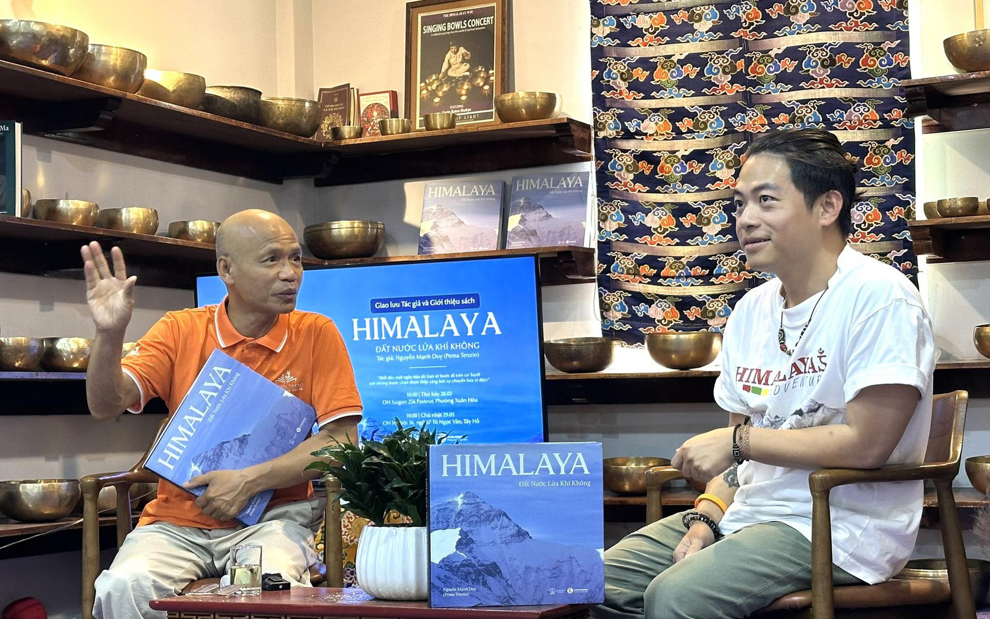 Nguyễn Mạnh Duy và sách ảnh về 12 năm ấn tượng với Himalaya