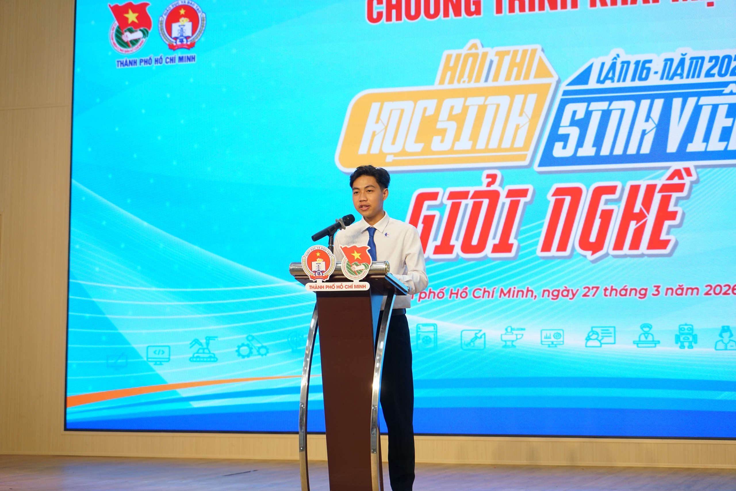 Gần 140 đội tranh t&agrave;i tại Hội thi "Học sinh, Sinh vi&ecirc;n giỏi nghề" - Ảnh 6.