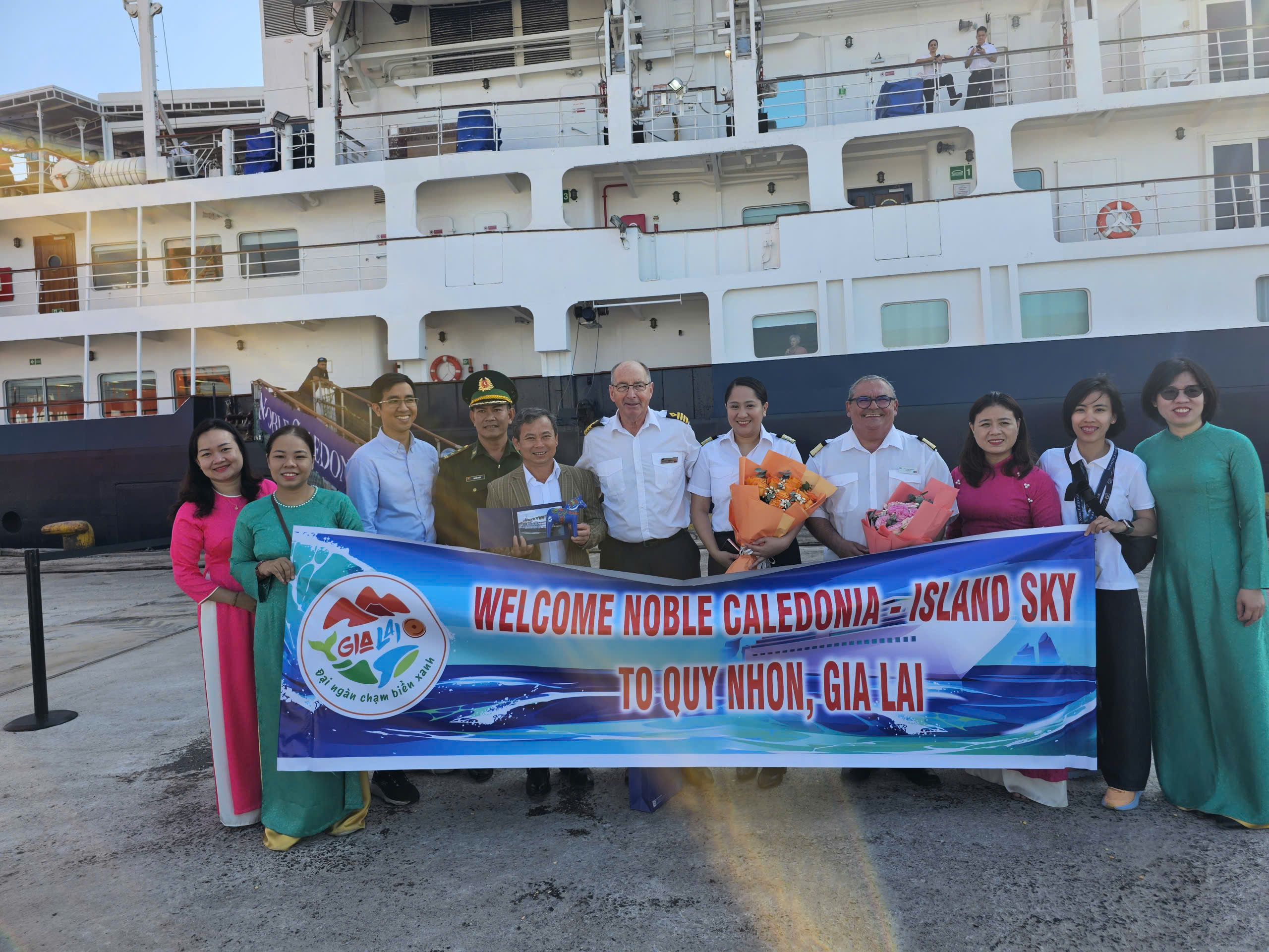 Tàu du lịch quốc tế Noble – Island Sky ghé Gia Lai năm 2026 - Ảnh 1.