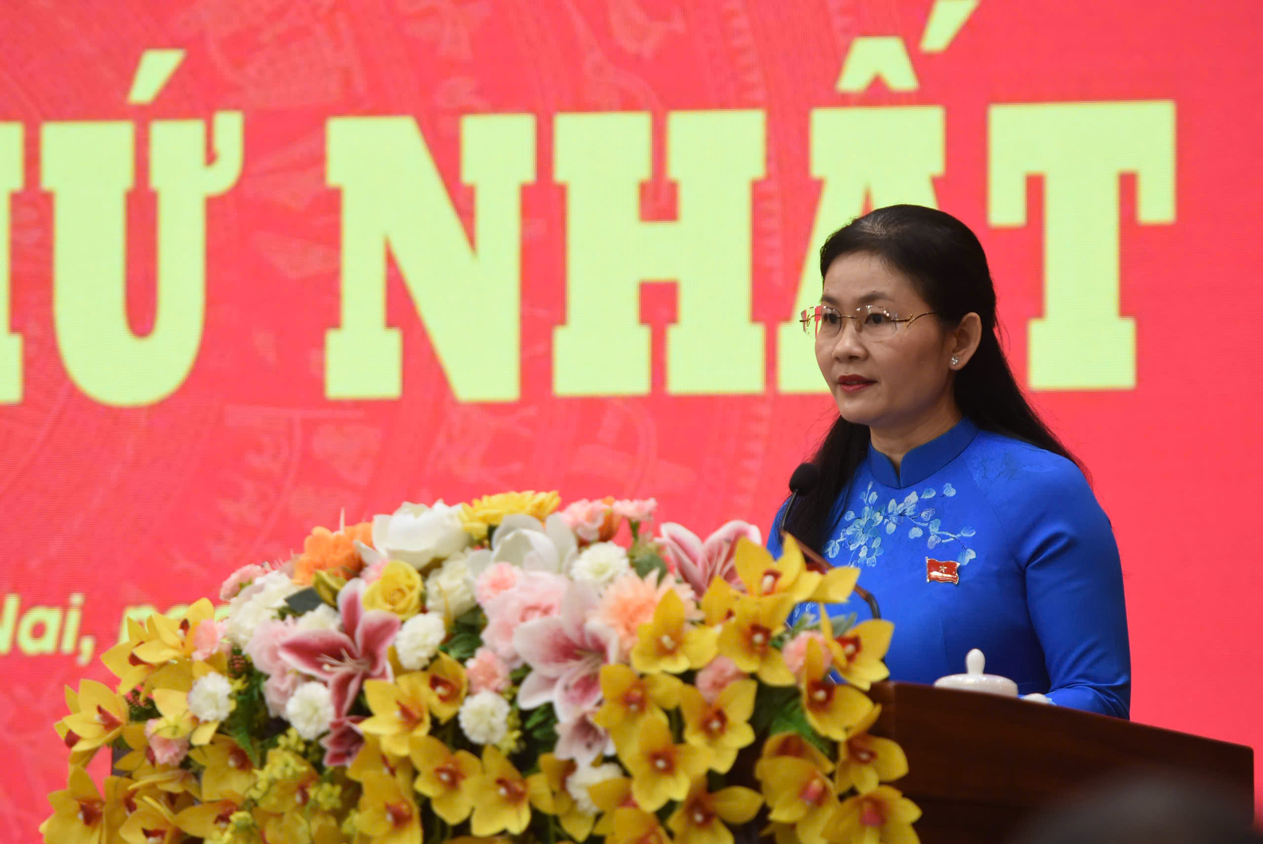 B&agrave; T&ocirc;n Ngọc Hạnh t&aacute;i đắc cử Chủ tịch HĐND tỉnh Đồng Nai nhiệm kỳ 2026 - 2031 - Ảnh 1.
