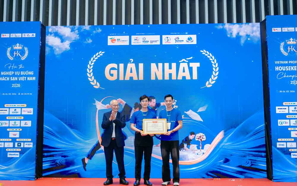 Sôi nổi Hội thi Nghiệp vụ Buồng phòng Khách sạn Việt Nam 2026