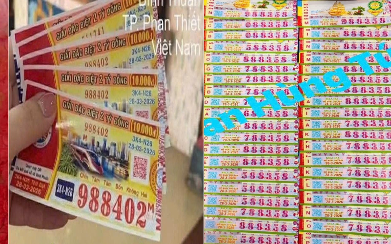 Xổ số miền Nam: Sáng 29-3, lộ diện người trúng 2 giải độc đắc gần giống nhau