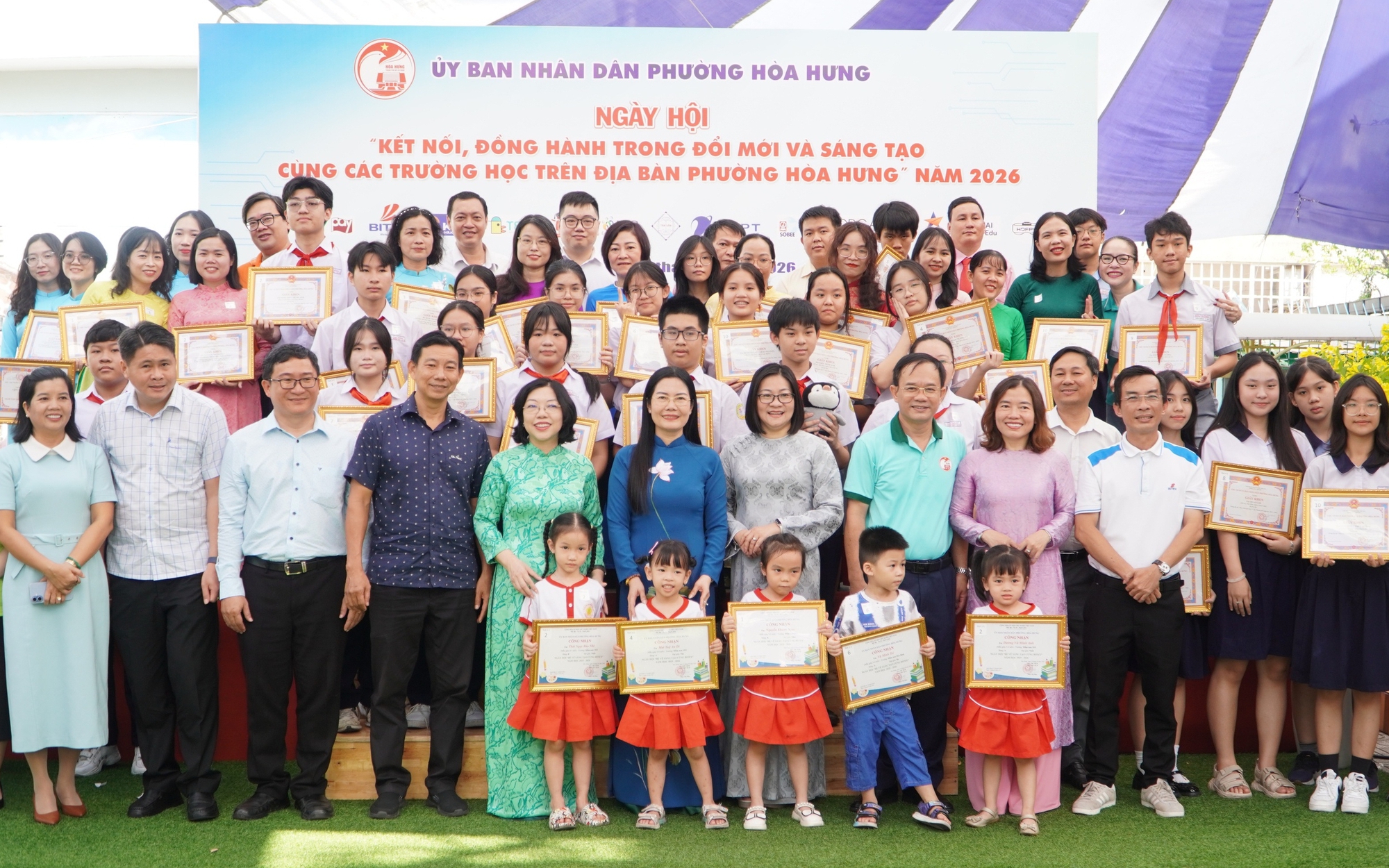 Ngày hội giúp phụ huynh chọn trường cho con tại phường Hòa Hưng, TPHCM