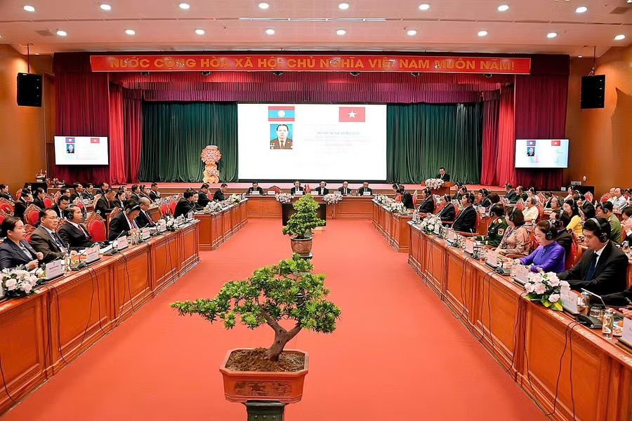 Gia Lai tăng cường hợp t&aacute;c to&agrave;n diện với 4 tỉnh Nam L&agrave;o - Ảnh 1.