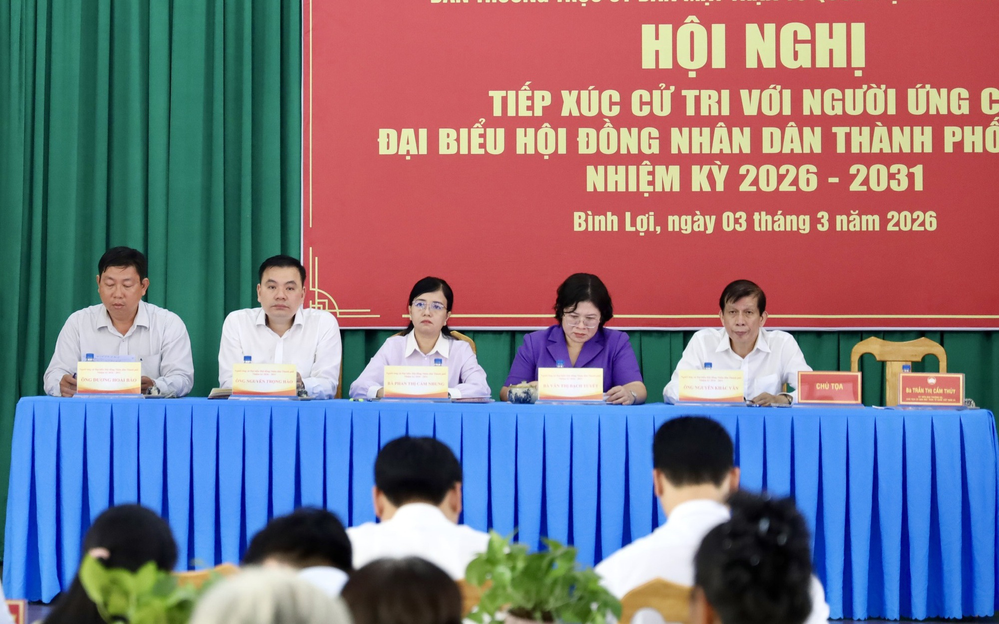 Cử tri Bình Lợi, Tân Nhựt kỳ vọng đại biểu hành động quyết liệt, nói đi đôi với làm