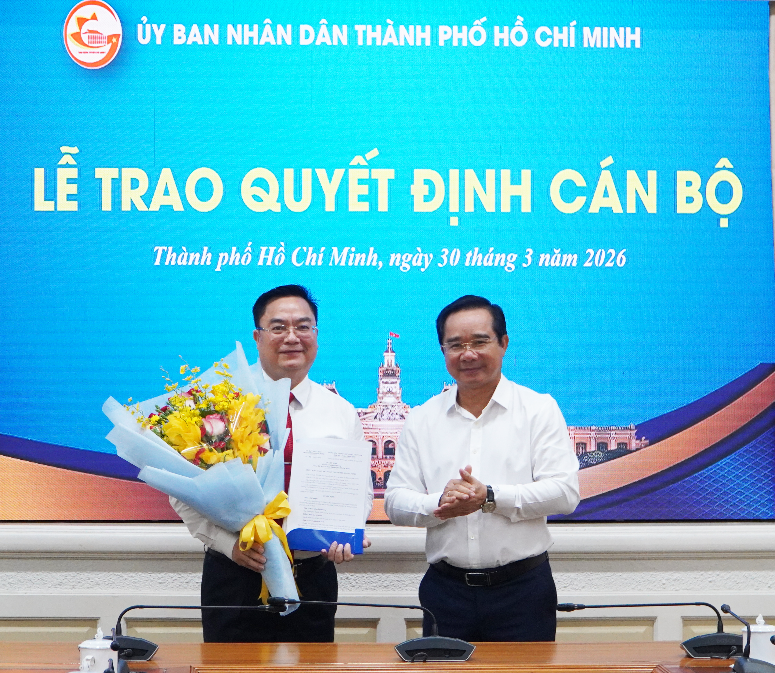 Ông Hoàng Vũ Thảnh làm Giám đốc Sở Tài chính TPHCM - Ảnh 1.
