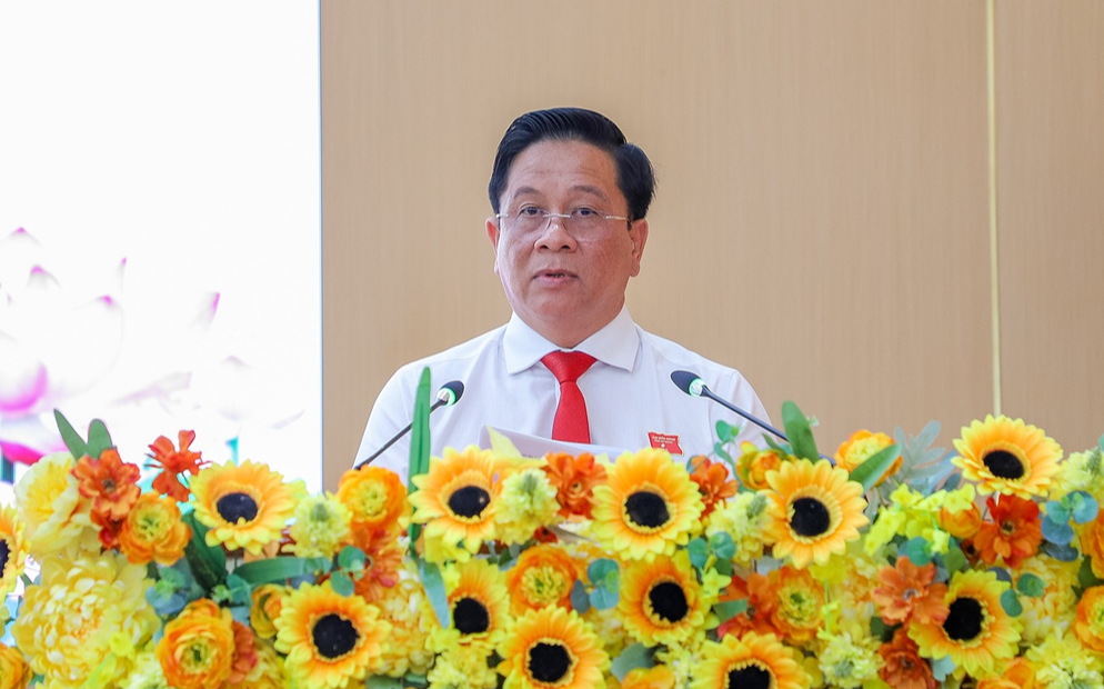 &Ocirc;ng Nguyễn Thanh Nh&agrave;n t&aacute;i đắc cử Chủ tịch HĐND tỉnh An Giang - Ảnh 2.