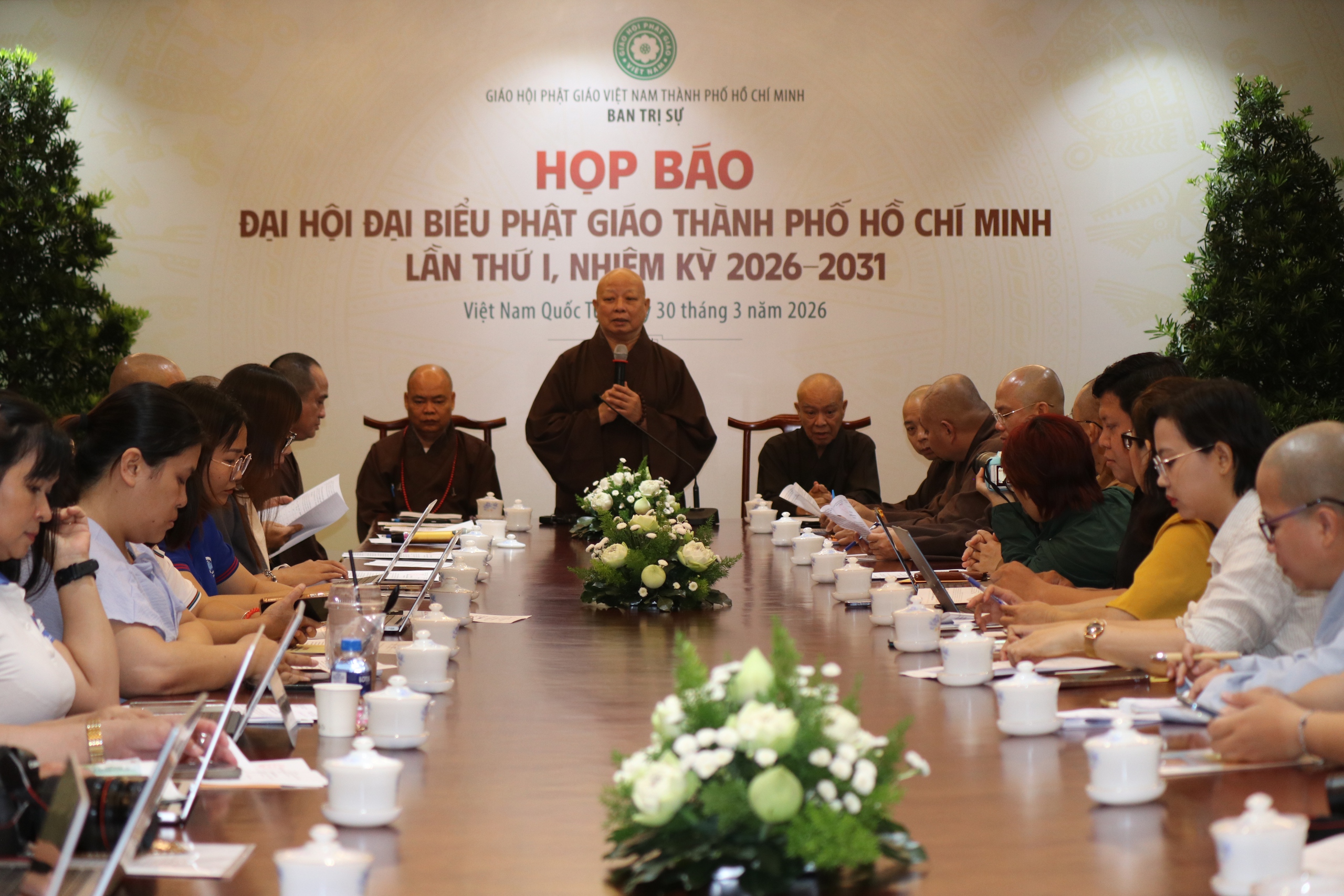 Đại hội đại biểu Phật gi&aacute;o TPHCM lần thứ I, nhiệm kỳ 2026-2031 được chọn l&agrave;m đại hội điểm - Ảnh 1.