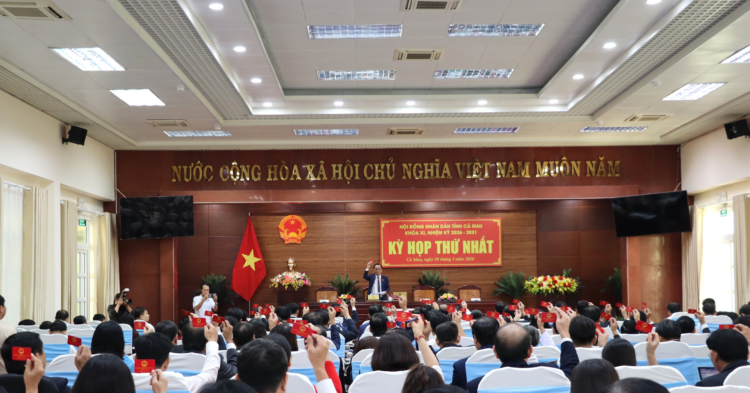 Ông Phạm Văn Thiều tái đắc cử Chủ tịch HĐND tỉnh Cà Mau - Ảnh 1.