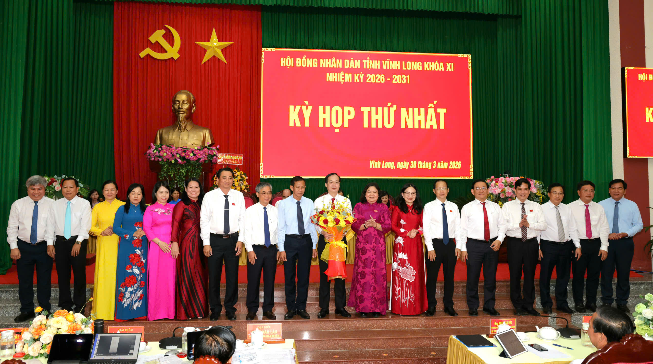 Vĩnh Long bầu Chủ tịch HĐND, Chủ tịch UBND tỉnh khóa XI - Ảnh 3.
