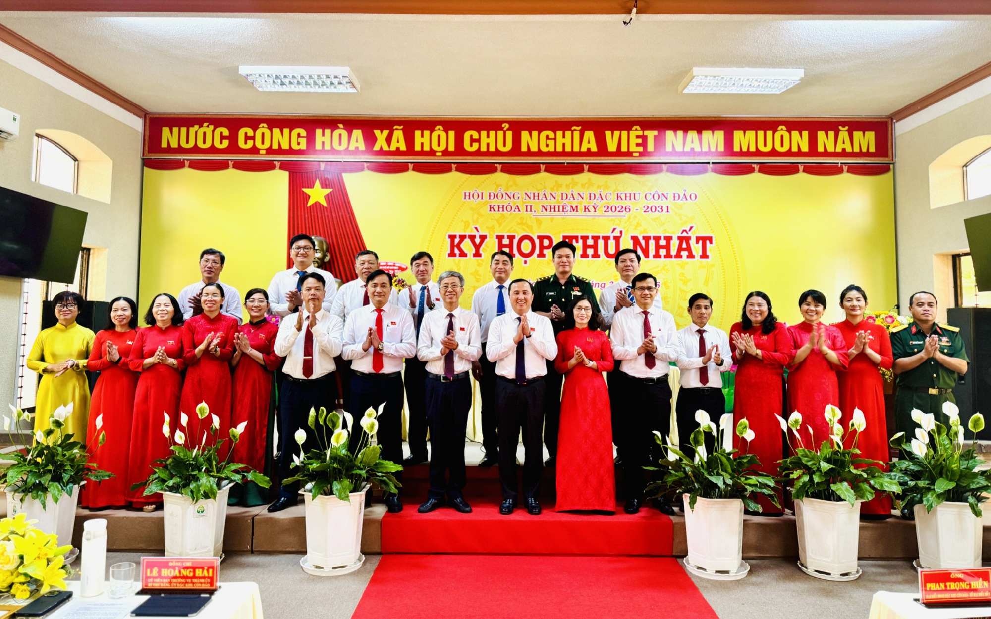 Ông Lê Hoàng Hải làm Chủ tịch HĐND Đặc khu Côn Đảo